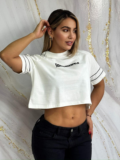 Crop Top Sport Chic Rojo