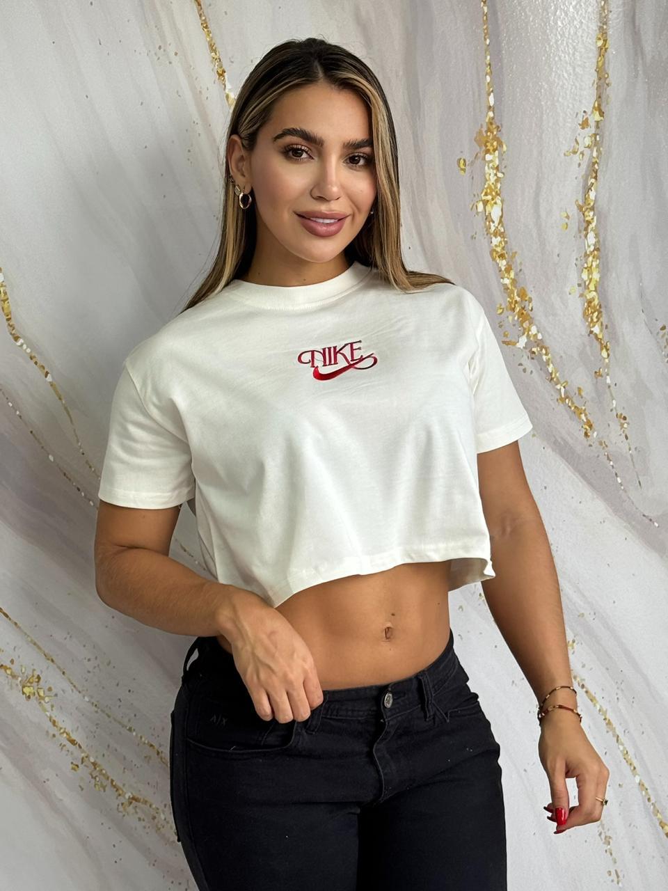 Crop Top Essential Red